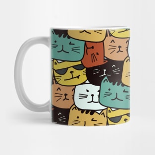 Cartoon Cool Cats Mug